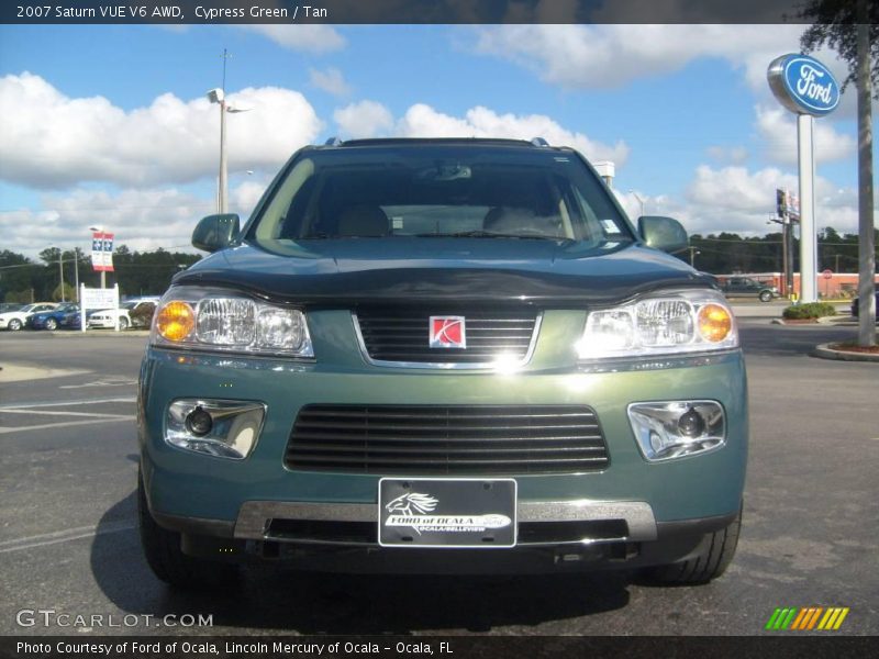 Cypress Green / Tan 2007 Saturn VUE V6 AWD
