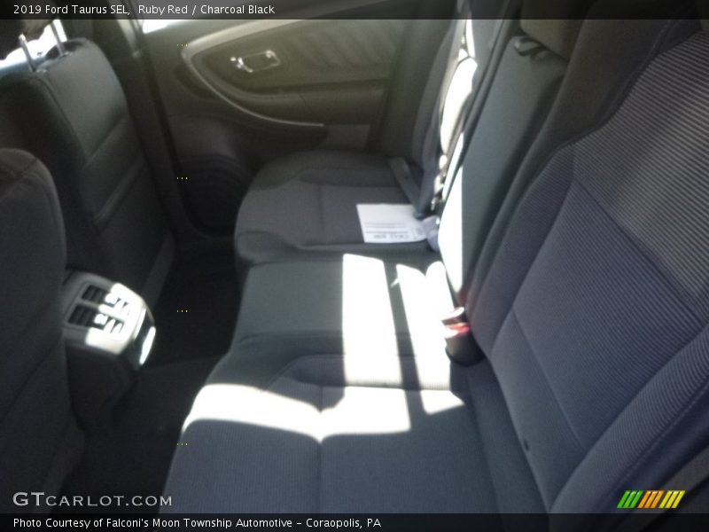 Ruby Red / Charcoal Black 2019 Ford Taurus SEL