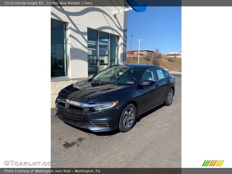 Cosmic Blue Metallic / Ivory 2019 Honda Insight EX