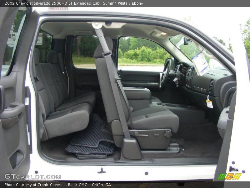 Summit White / Ebony 2009 Chevrolet Silverado 2500HD LT Extended Cab