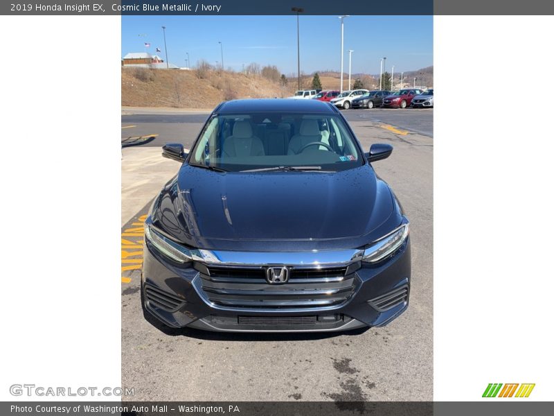 Cosmic Blue Metallic / Ivory 2019 Honda Insight EX