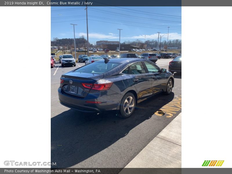 Cosmic Blue Metallic / Ivory 2019 Honda Insight EX