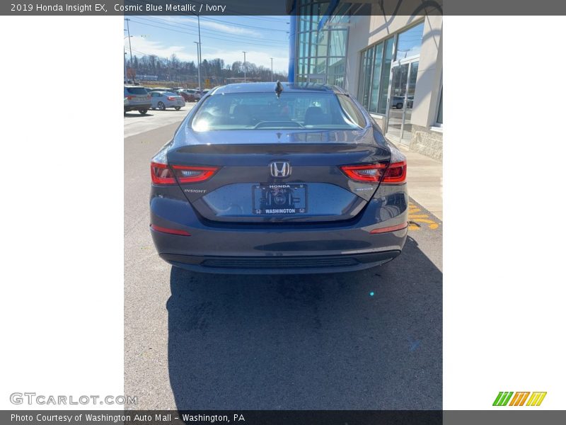 Cosmic Blue Metallic / Ivory 2019 Honda Insight EX