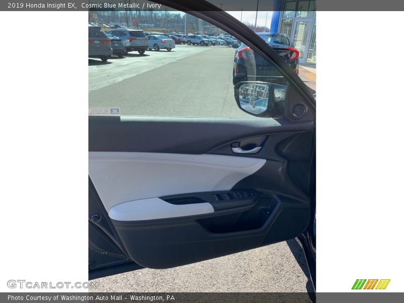 Cosmic Blue Metallic / Ivory 2019 Honda Insight EX