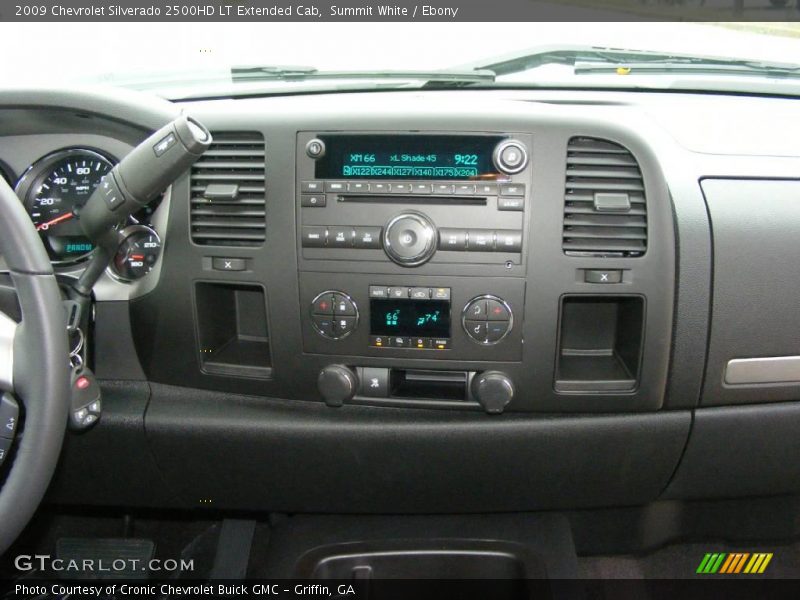 Summit White / Ebony 2009 Chevrolet Silverado 2500HD LT Extended Cab