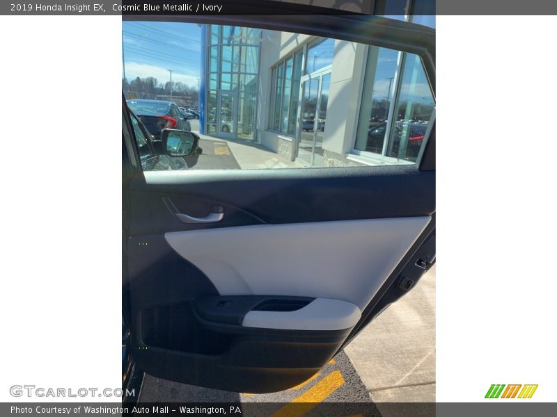 Cosmic Blue Metallic / Ivory 2019 Honda Insight EX