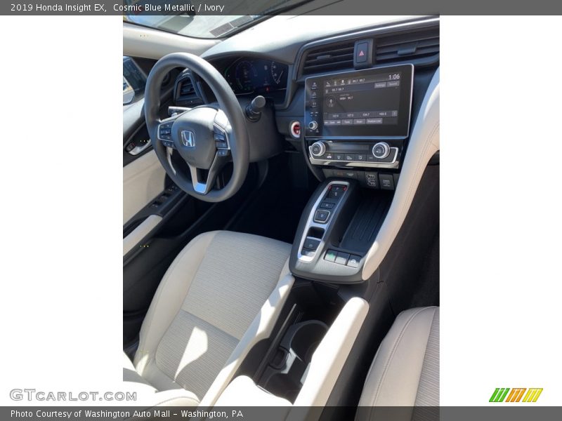 Cosmic Blue Metallic / Ivory 2019 Honda Insight EX
