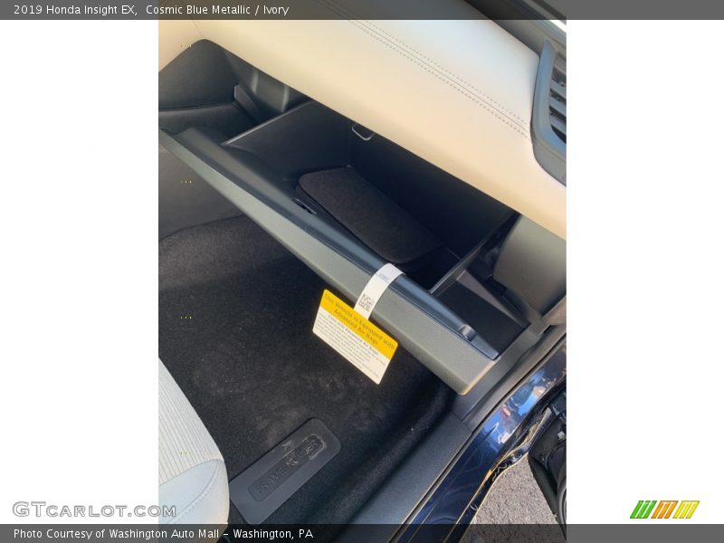 Cosmic Blue Metallic / Ivory 2019 Honda Insight EX