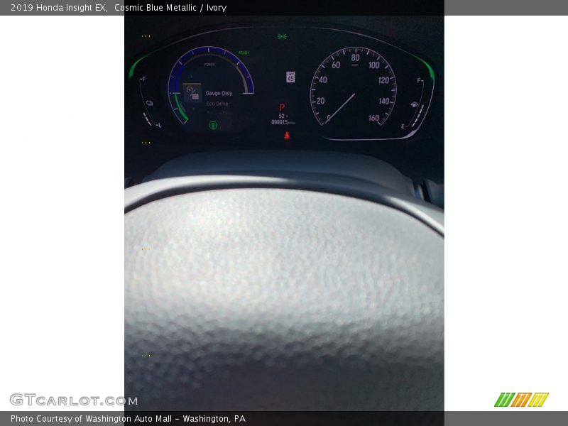 Cosmic Blue Metallic / Ivory 2019 Honda Insight EX