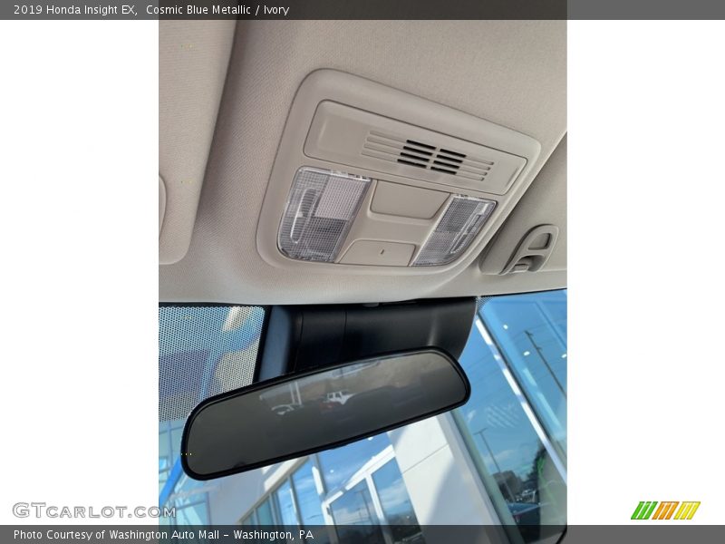 Cosmic Blue Metallic / Ivory 2019 Honda Insight EX