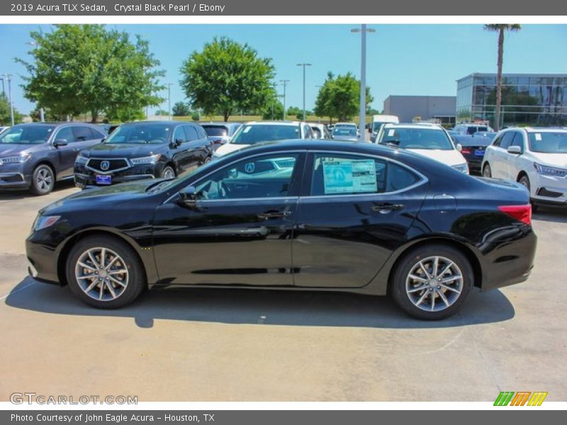Crystal Black Pearl / Ebony 2019 Acura TLX Sedan