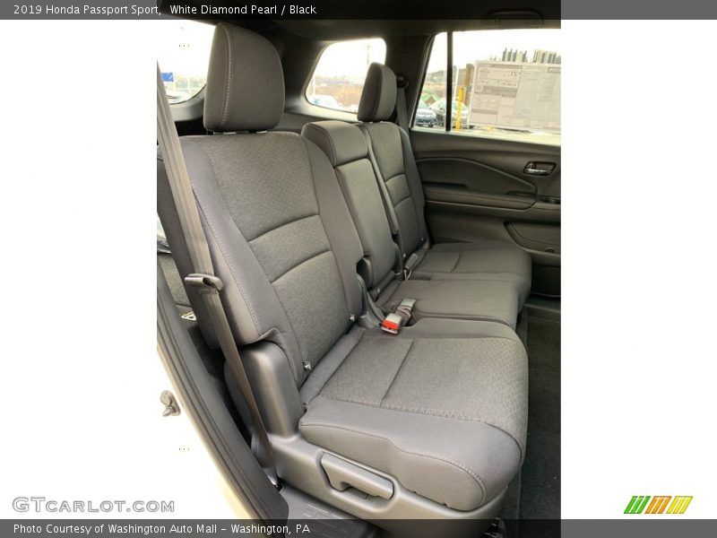 White Diamond Pearl / Black 2019 Honda Passport Sport