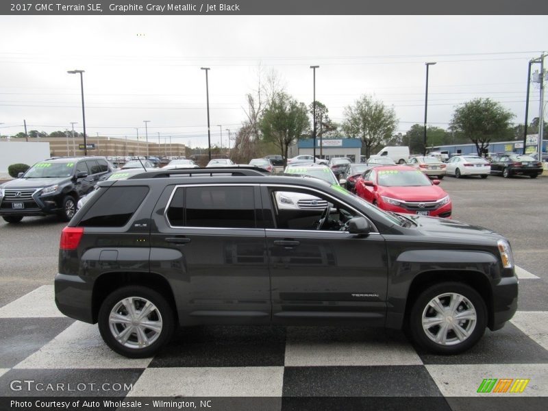Graphite Gray Metallic / Jet Black 2017 GMC Terrain SLE