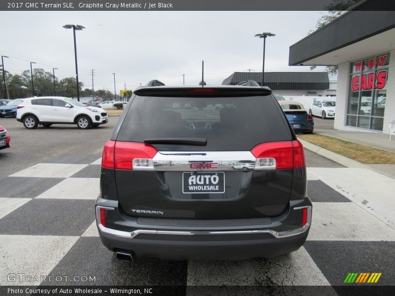 Graphite Gray Metallic / Jet Black 2017 GMC Terrain SLE