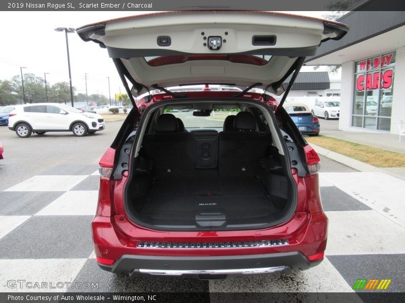 Scarlet Ember / Charcoal 2019 Nissan Rogue SL