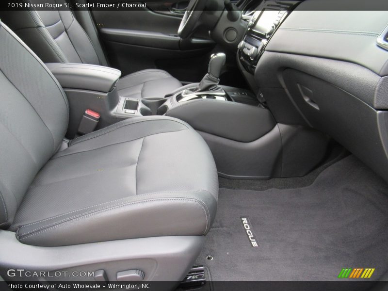 Scarlet Ember / Charcoal 2019 Nissan Rogue SL