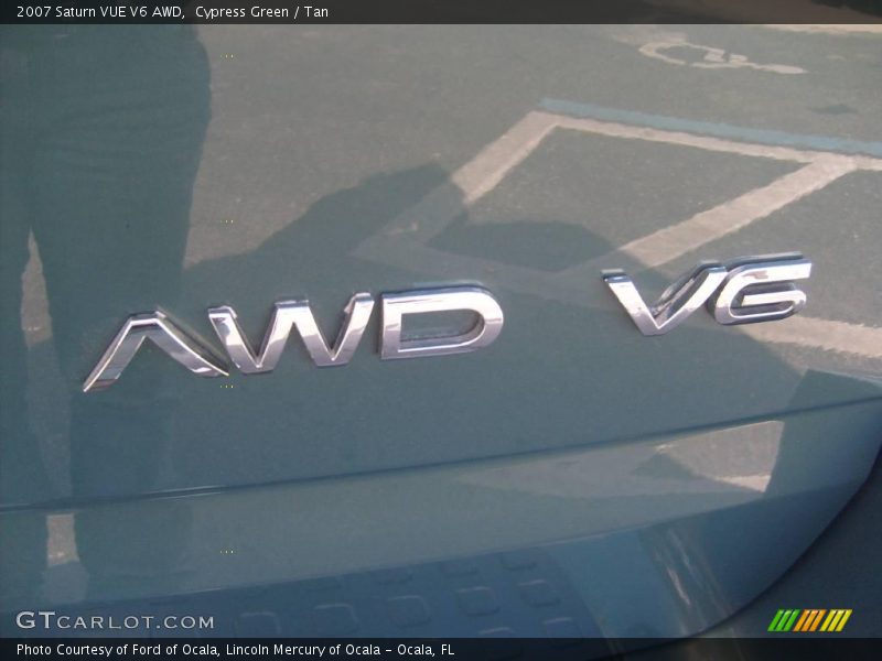 Cypress Green / Tan 2007 Saturn VUE V6 AWD