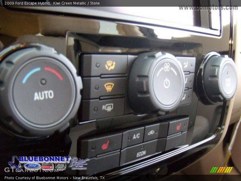 Kiwi Green Metallic / Stone 2009 Ford Escape Hybrid