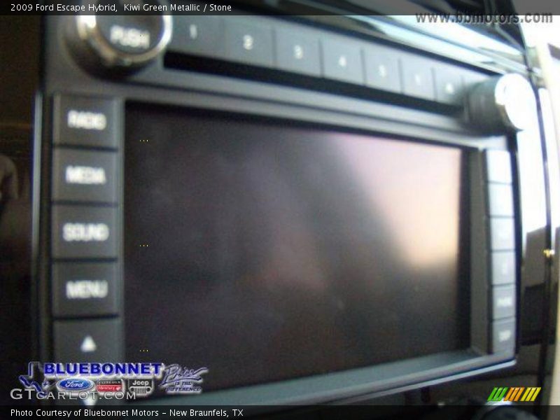 Kiwi Green Metallic / Stone 2009 Ford Escape Hybrid