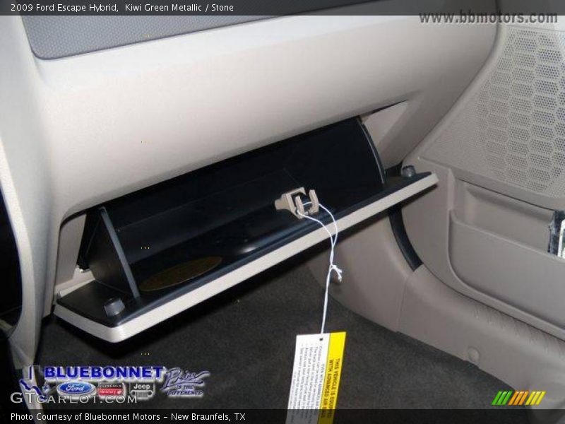 Kiwi Green Metallic / Stone 2009 Ford Escape Hybrid