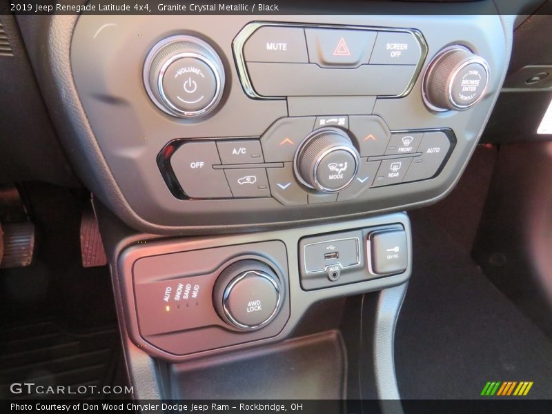 Granite Crystal Metallic / Black 2019 Jeep Renegade Latitude 4x4
