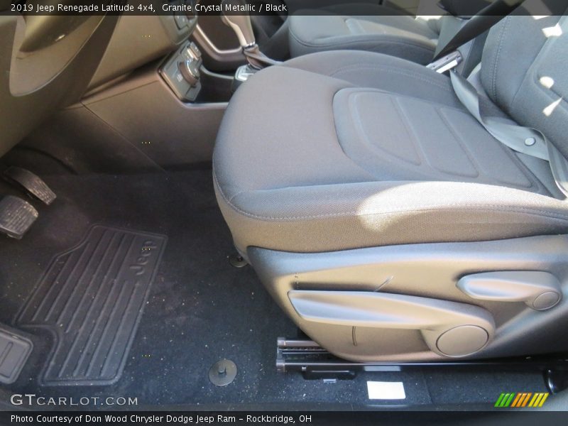 Granite Crystal Metallic / Black 2019 Jeep Renegade Latitude 4x4