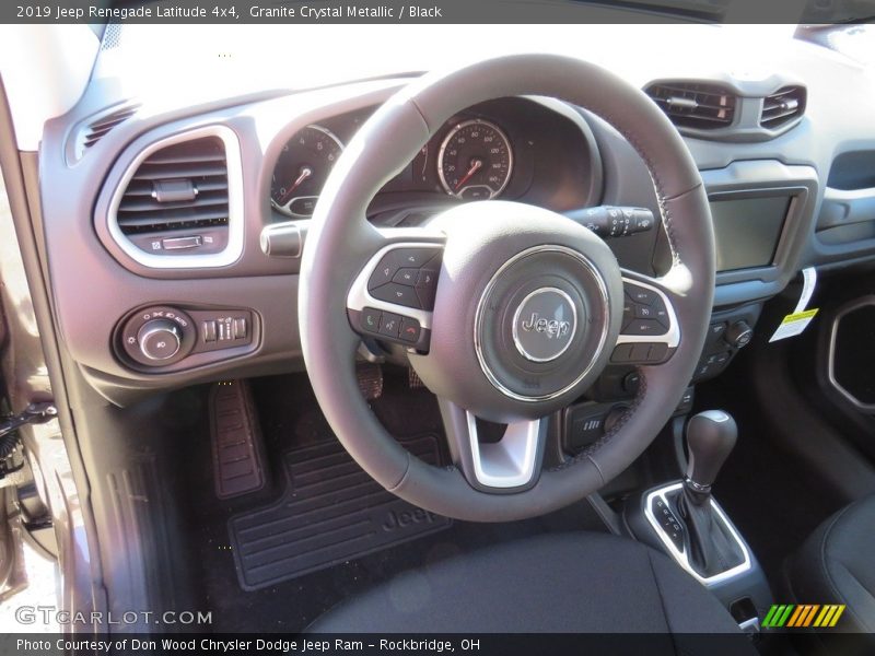 Granite Crystal Metallic / Black 2019 Jeep Renegade Latitude 4x4