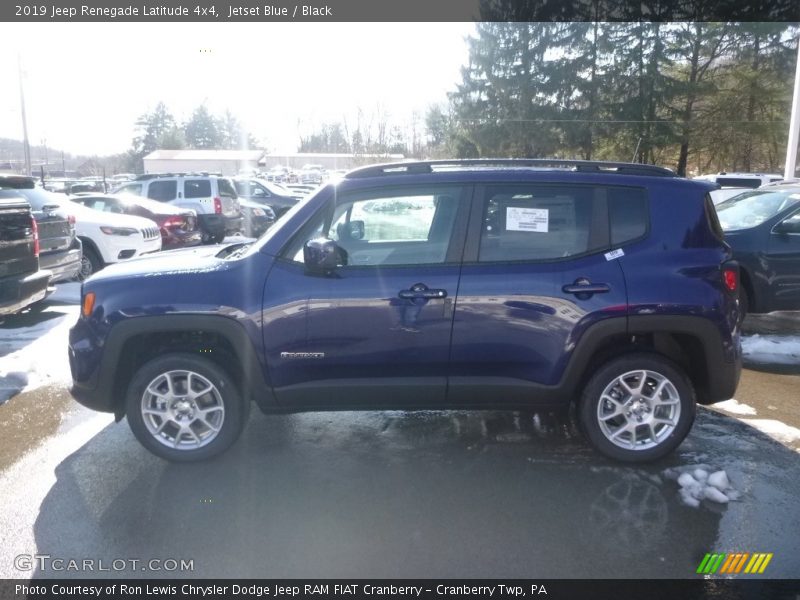 Jetset Blue / Black 2019 Jeep Renegade Latitude 4x4