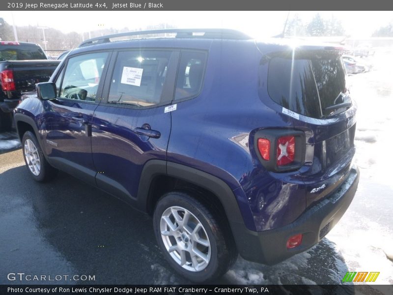 Jetset Blue / Black 2019 Jeep Renegade Latitude 4x4