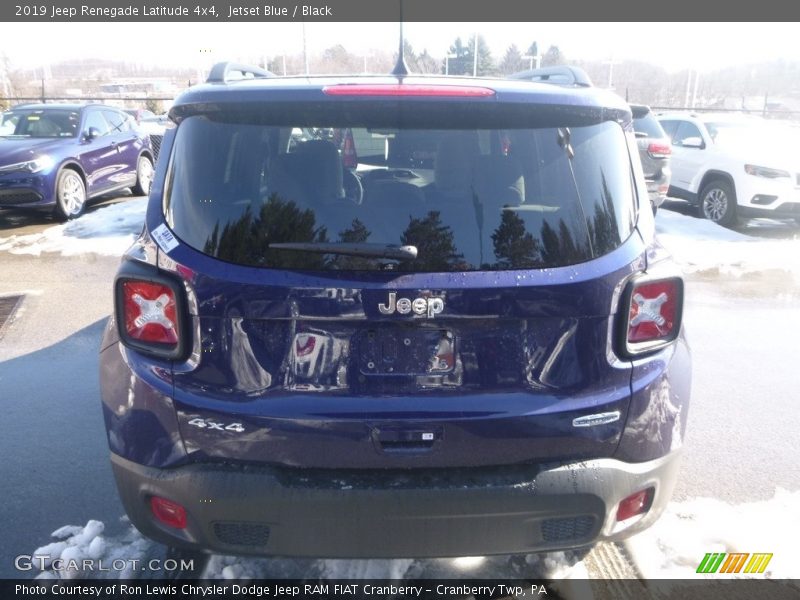 Jetset Blue / Black 2019 Jeep Renegade Latitude 4x4