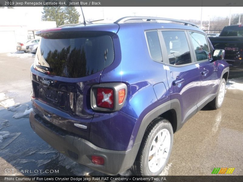 Jetset Blue / Black 2019 Jeep Renegade Latitude 4x4
