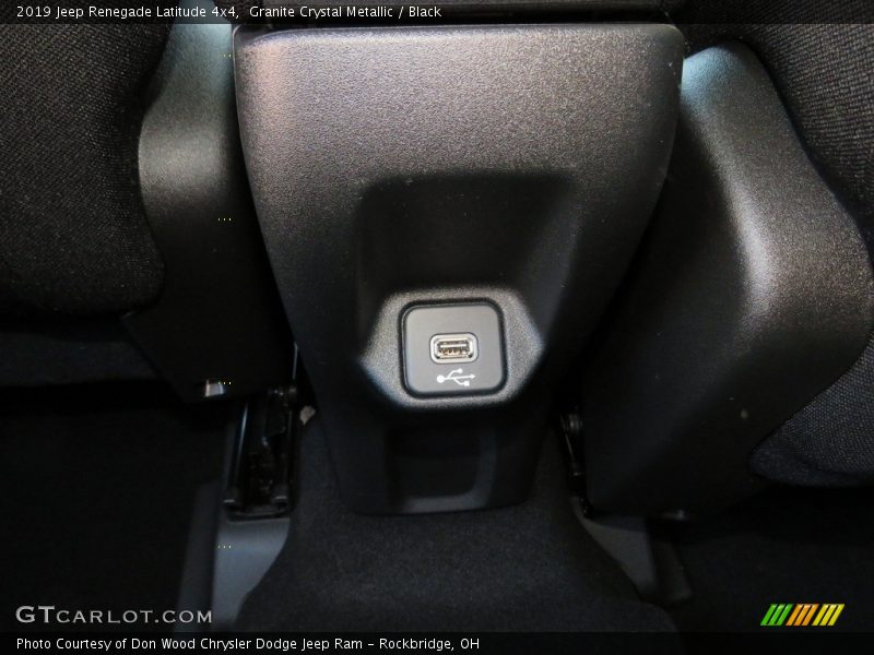 Granite Crystal Metallic / Black 2019 Jeep Renegade Latitude 4x4