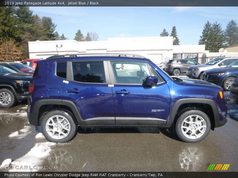 Jetset Blue / Black 2019 Jeep Renegade Latitude 4x4