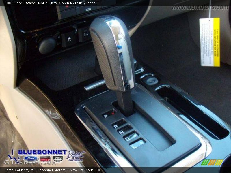 Kiwi Green Metallic / Stone 2009 Ford Escape Hybrid
