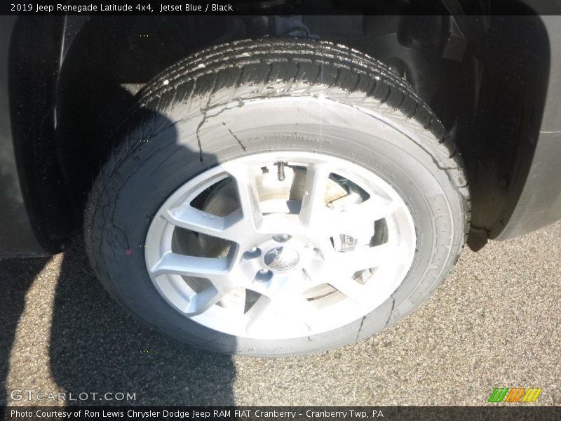 Jetset Blue / Black 2019 Jeep Renegade Latitude 4x4