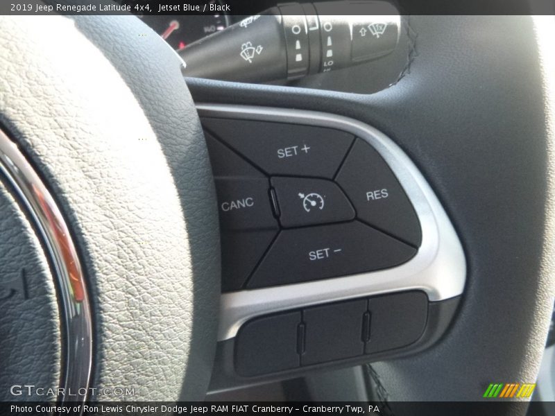 Jetset Blue / Black 2019 Jeep Renegade Latitude 4x4