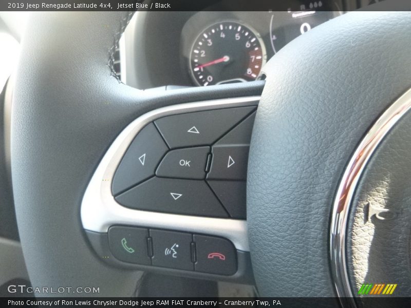 Jetset Blue / Black 2019 Jeep Renegade Latitude 4x4