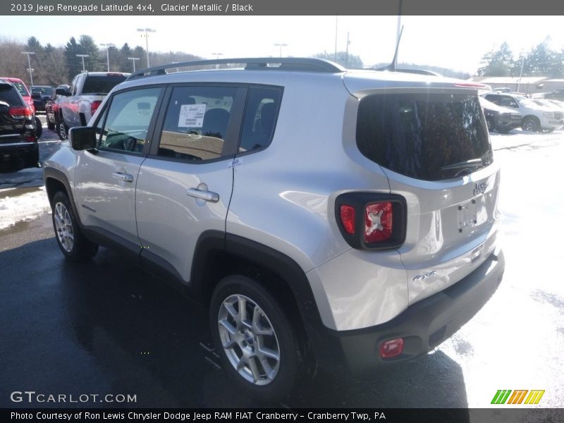 Glacier Metallic / Black 2019 Jeep Renegade Latitude 4x4