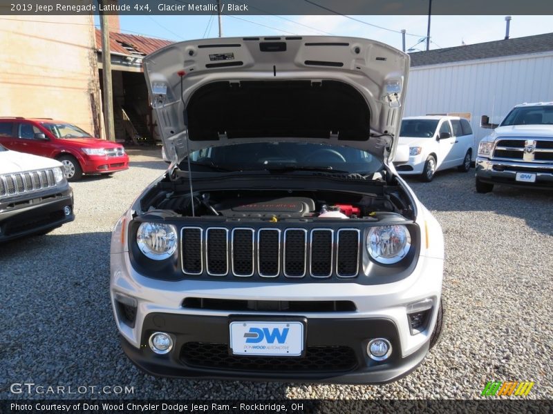 Glacier Metallic / Black 2019 Jeep Renegade Latitude 4x4