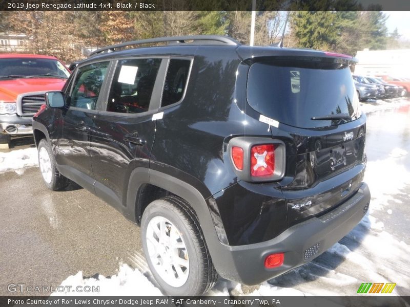 Black / Black 2019 Jeep Renegade Latitude 4x4