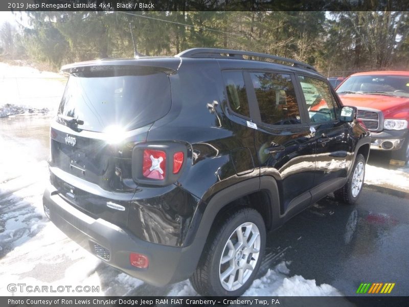 Black / Black 2019 Jeep Renegade Latitude 4x4