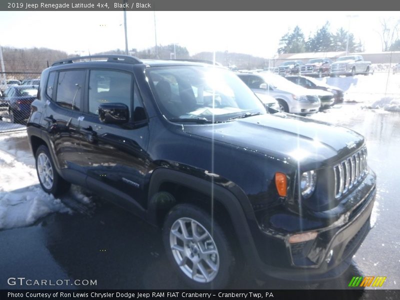 Black / Black 2019 Jeep Renegade Latitude 4x4