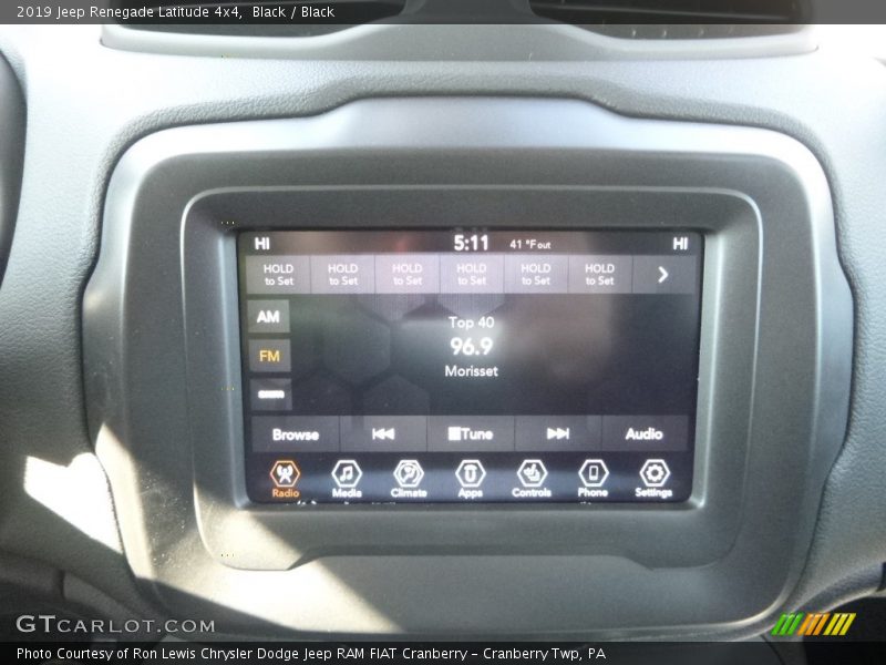 Black / Black 2019 Jeep Renegade Latitude 4x4