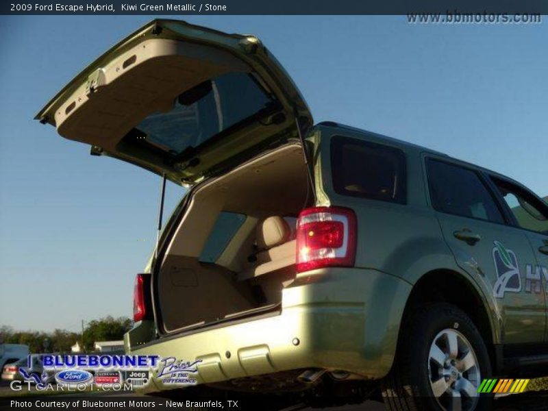 Kiwi Green Metallic / Stone 2009 Ford Escape Hybrid