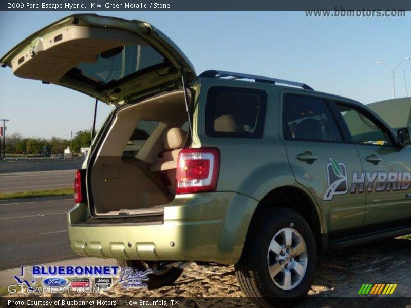 Kiwi Green Metallic / Stone 2009 Ford Escape Hybrid