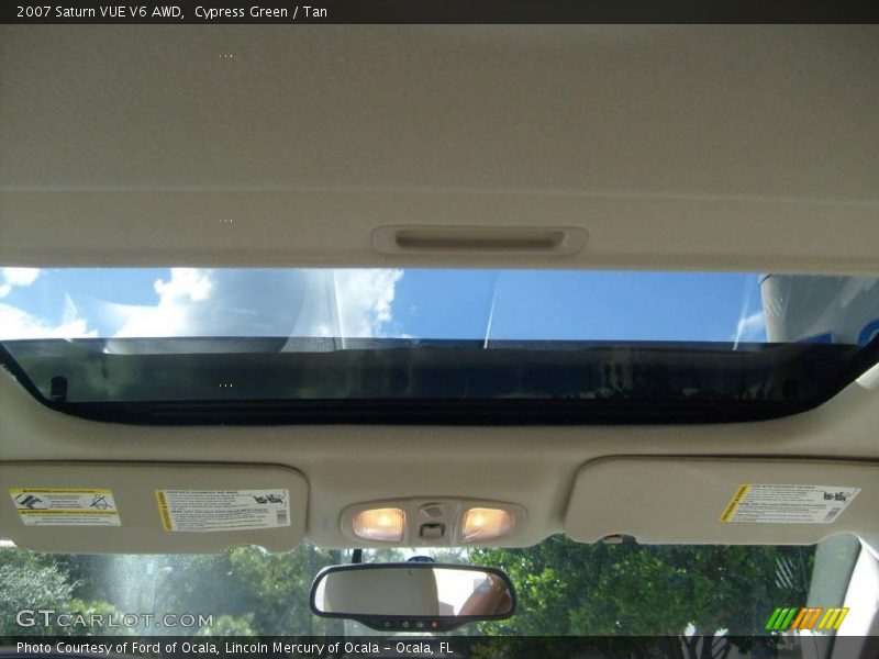 Cypress Green / Tan 2007 Saturn VUE V6 AWD