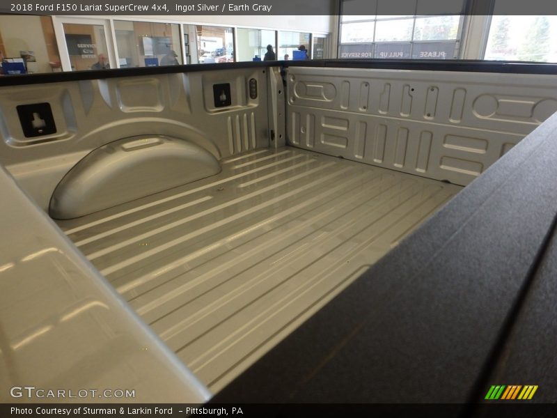 Ingot Silver / Earth Gray 2018 Ford F150 Lariat SuperCrew 4x4