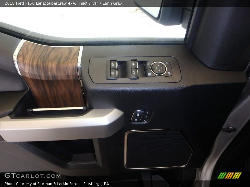 Ingot Silver / Earth Gray 2018 Ford F150 Lariat SuperCrew 4x4