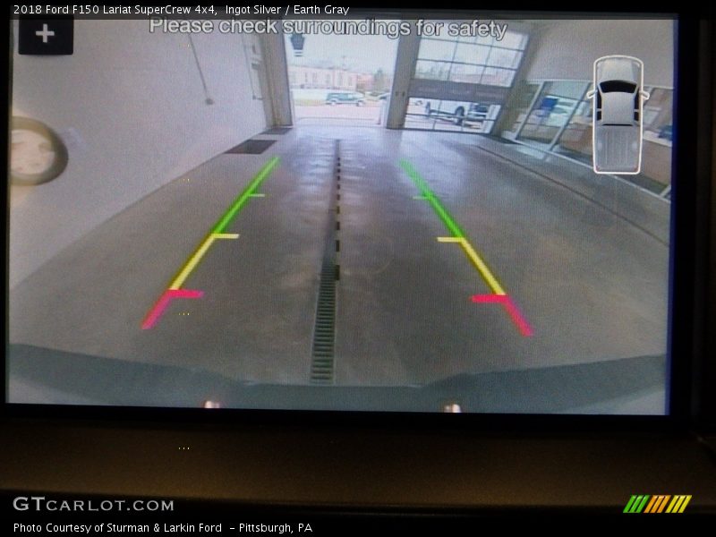 Ingot Silver / Earth Gray 2018 Ford F150 Lariat SuperCrew 4x4