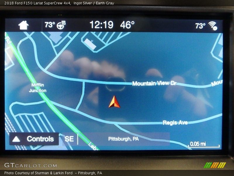 Ingot Silver / Earth Gray 2018 Ford F150 Lariat SuperCrew 4x4